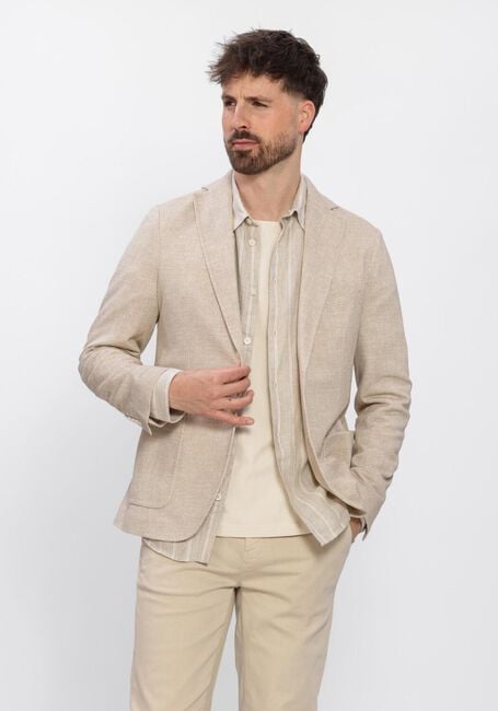 Zand NN.07 Leren jas PETRUS SUEDE 80030 - large