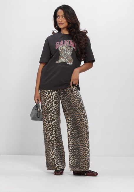 Multi GANNI Broeken ESSENTIALS PRINT DENIM LARI - large