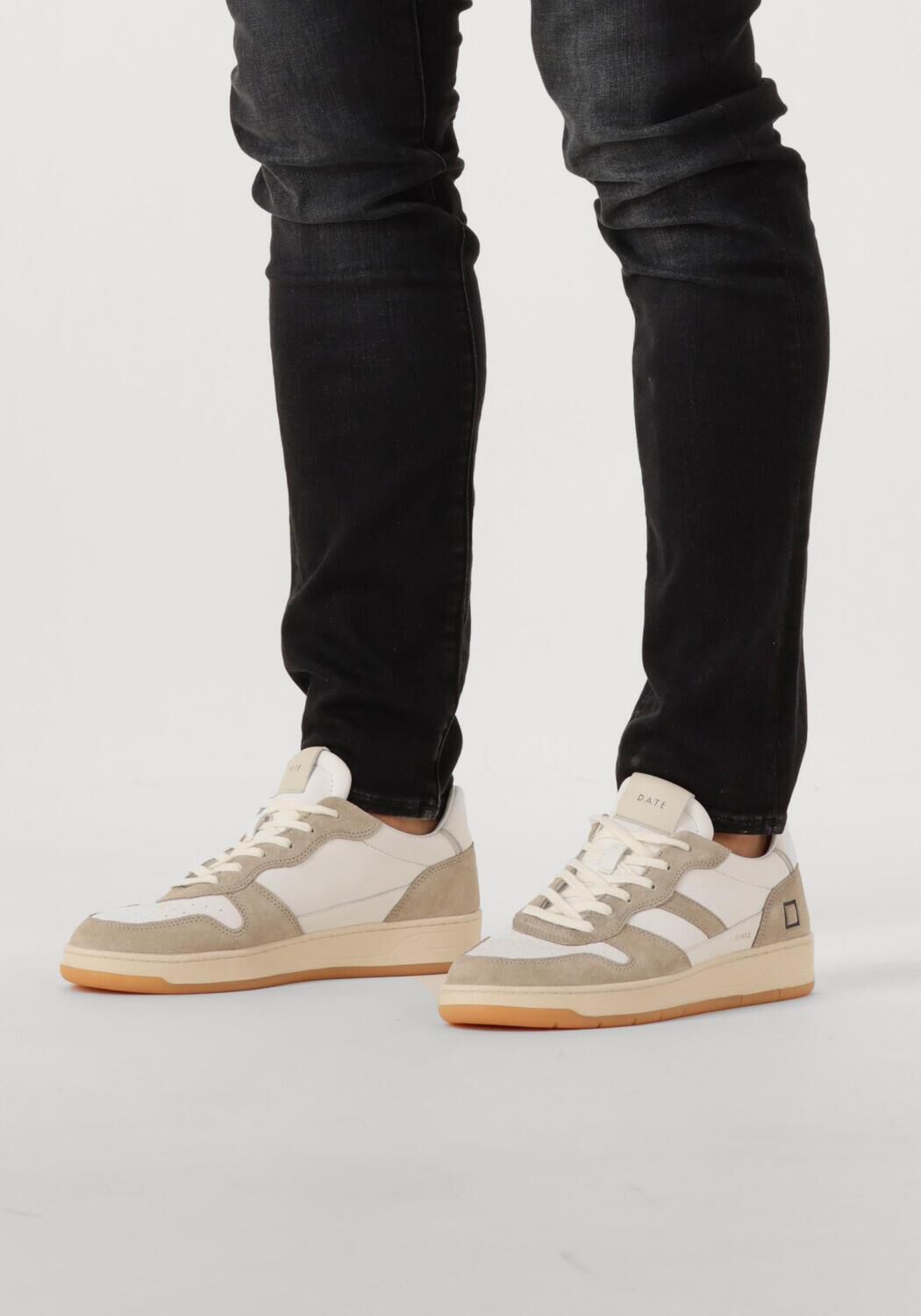 Witte D.A.T.E Lage sneakers COURT 2.0 VINTAGE - large