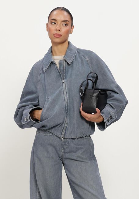 Grijze CLOSED Jassen DENIM RAGLAN BLOUSON - large
