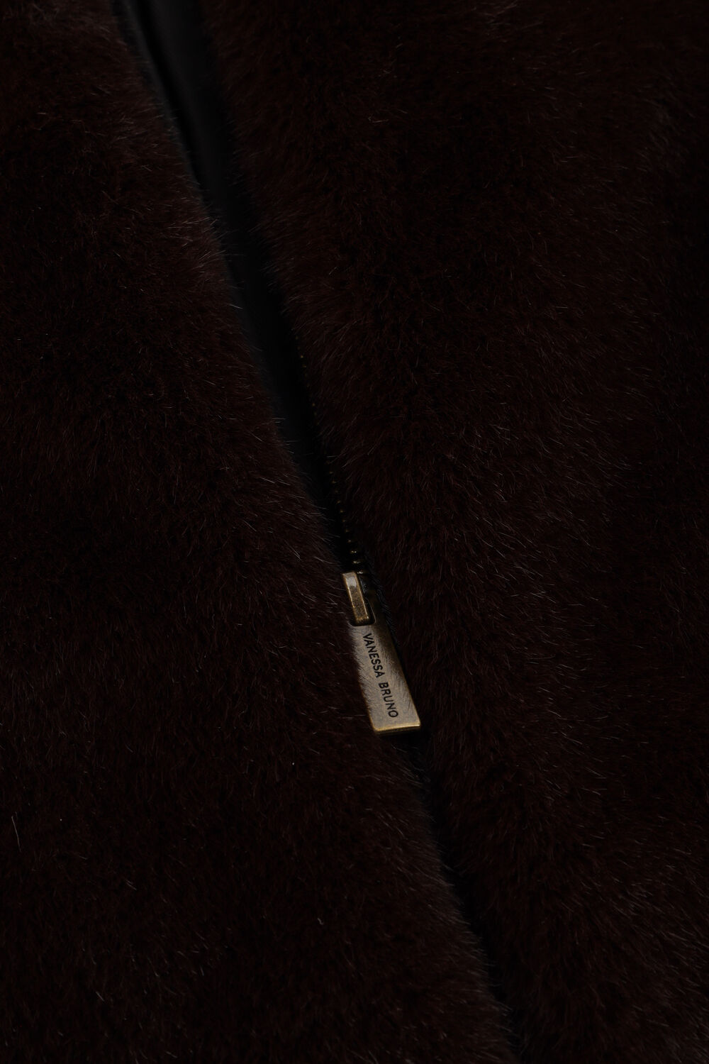 Bruine VANESSA BRUNO Bodywarmer FURO BLOUSON SM - large