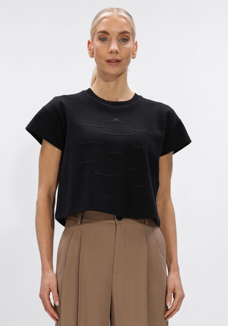 Zwarte ELISABETTA FRANCHI T-shirt MA73D61E2 - large