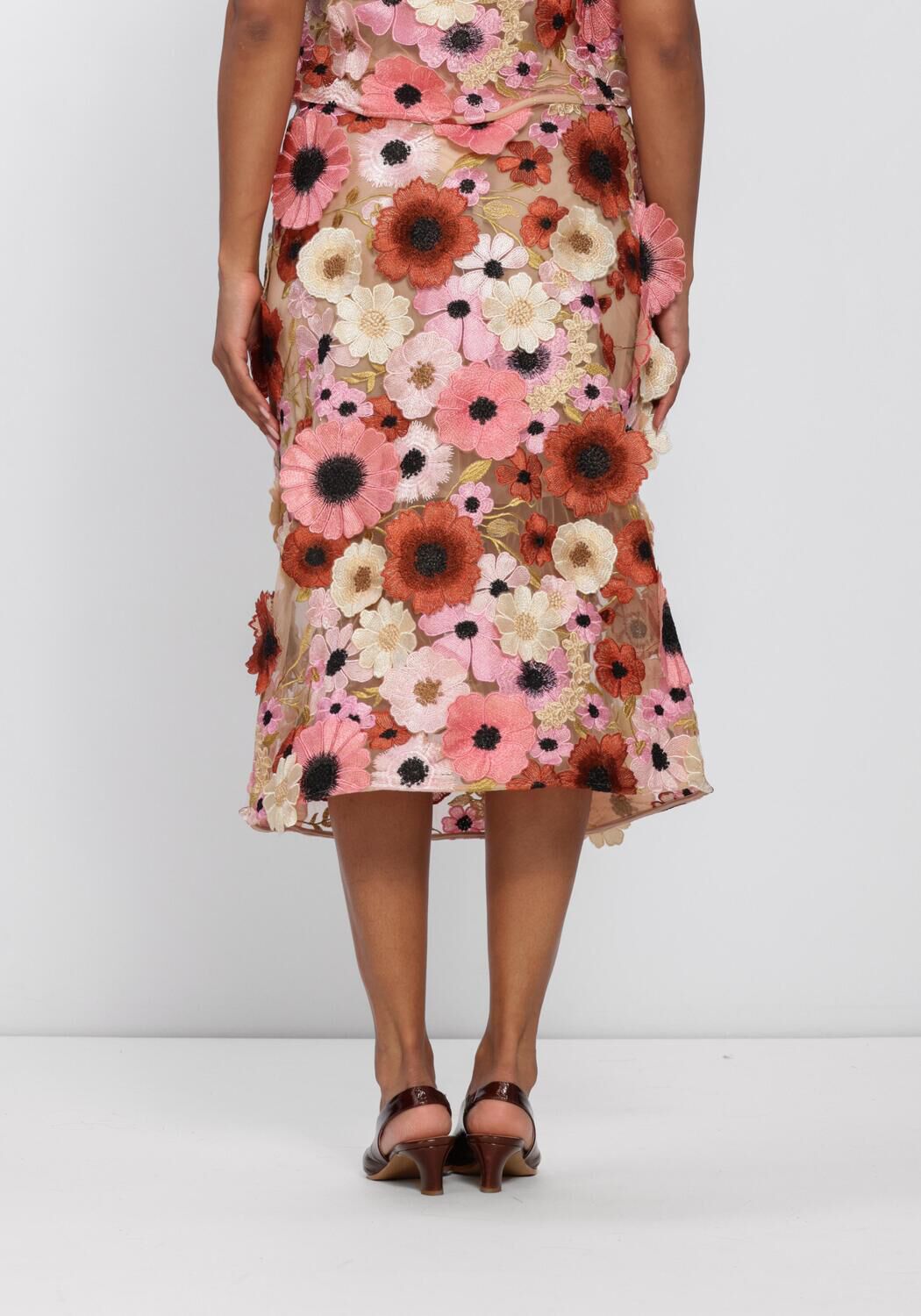 Multi DOROTHEE SCHUMACHER Midirok BLOOMING MEADOW SKIRT - large