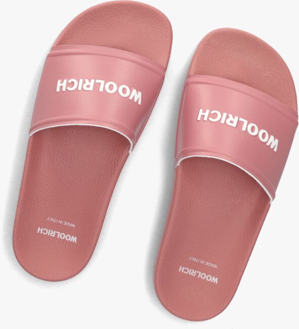 Roze WOOLRICH Badslippers SLIDE SANDAL DAMES Roze WOOLRICH Badslippers SLIDE SANDAL DAMES - large