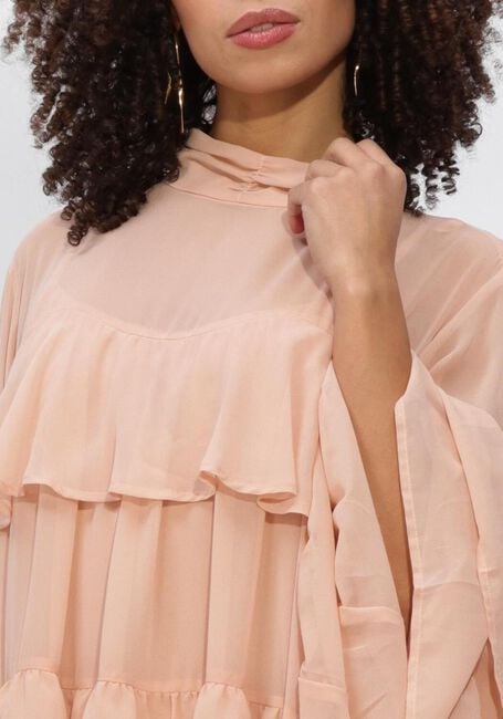 Perzik GESTUZ Mini jurk GZCHIFFANY SHORT DRESS - large