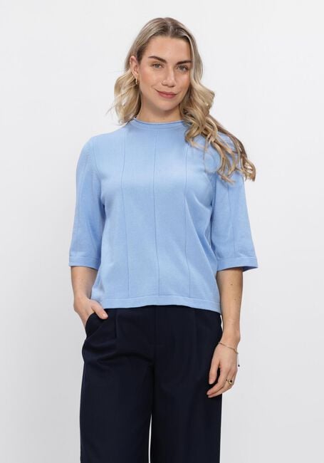 Lichtblauwe BRUUNS BAZAAR Top ANEMONEBBGLIANDRA KNIT - large
