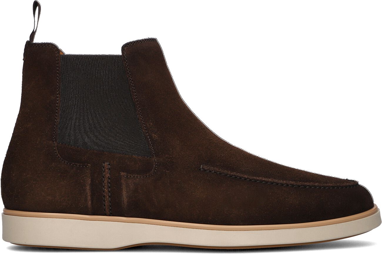 Magnanni Chelsea Boots Heren 25120, Maat: 46, Materiaal: Suède, Kleur: Bruin