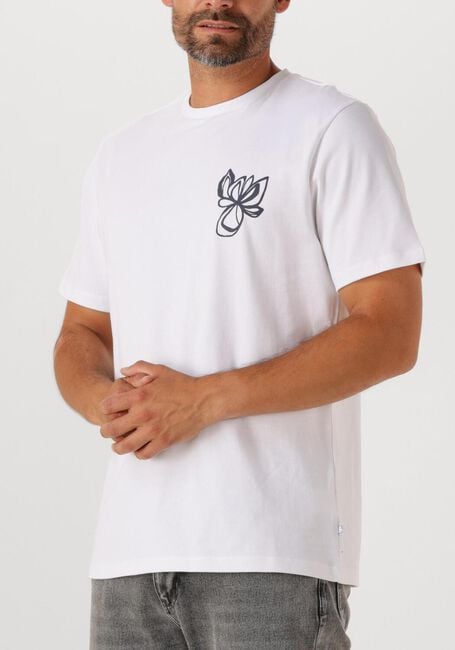 Witte THE GOODPEOPLE T-shirt TEX - large