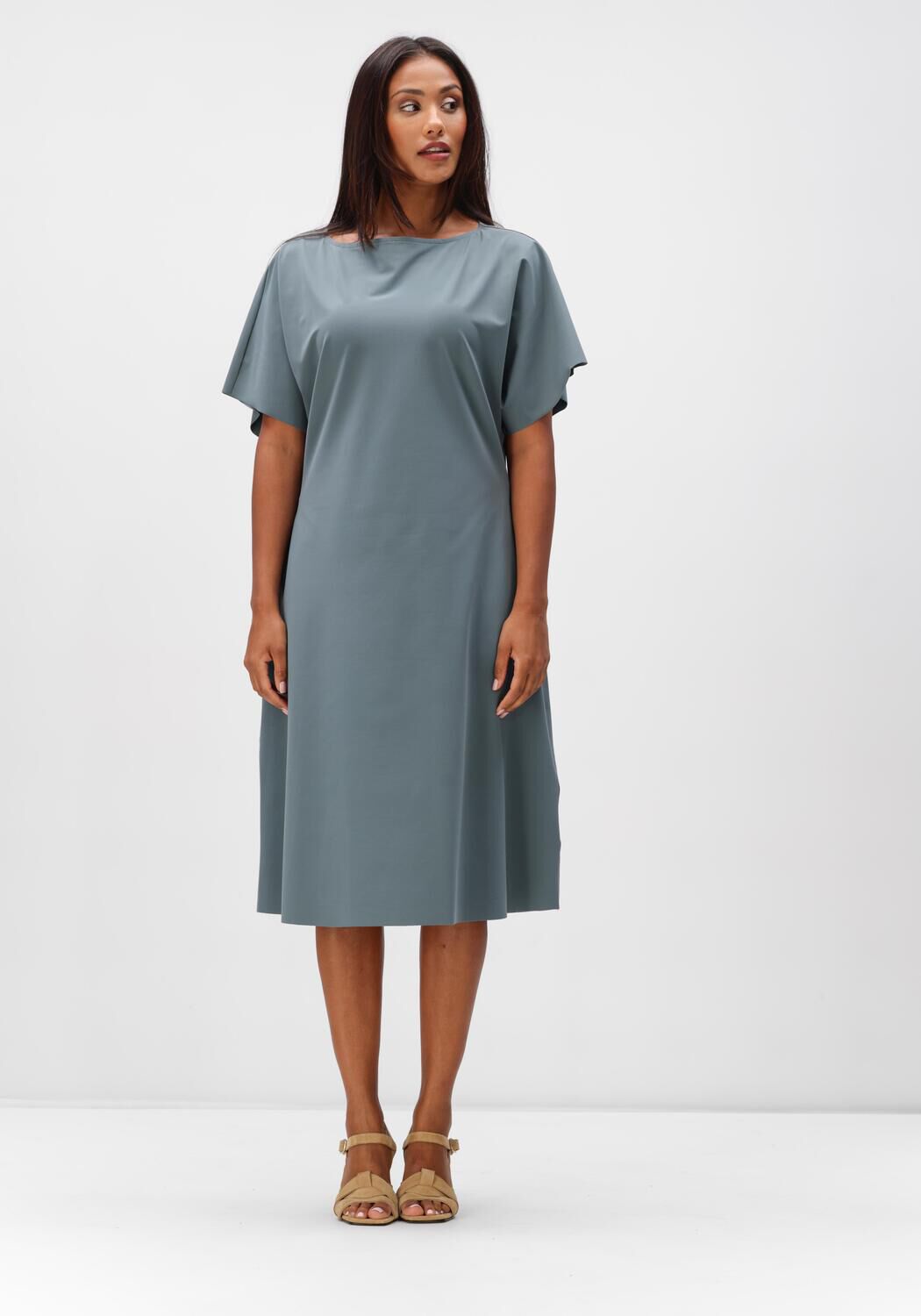 Japan Tky Midi Jurk Dames Lany, Maat: XXL, Kleur: Groen afbeelding 1