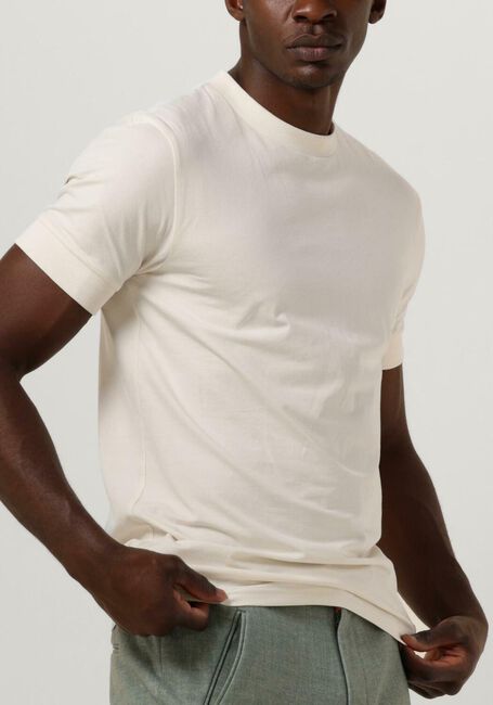 Ecru DRYKORN T-shirt ANTON 520062 - large