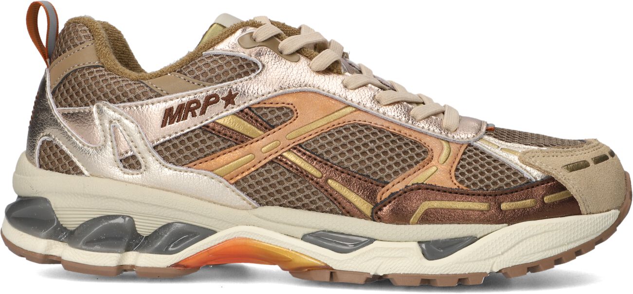 MRP Lage Sneakers Dames Melrose, Maat: 43, Materiaal: Suède, Kleur: Bronskleurig afbeelding 1