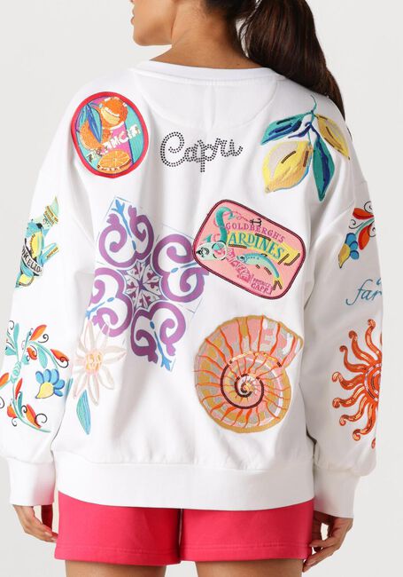 Witte GOLDBERGH Trui SERAPHINA SWEATER - large