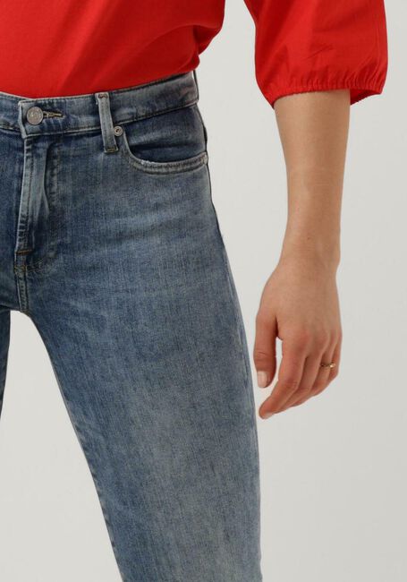 Blauwe 7 FOR ALL MANKIND Skinny jeans HW SKINNY SLIM ILLUSION BRIGHTNESS - large