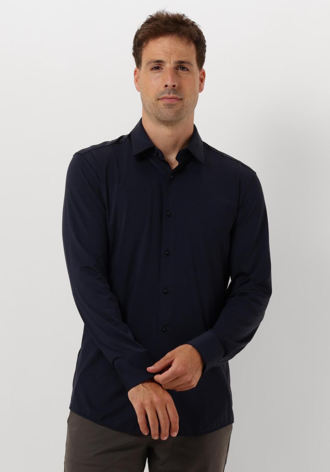 Boss Black Business Overhemd Heren P-hank-s-kent-c1-222, Maat: 39, Kleur: Blauw