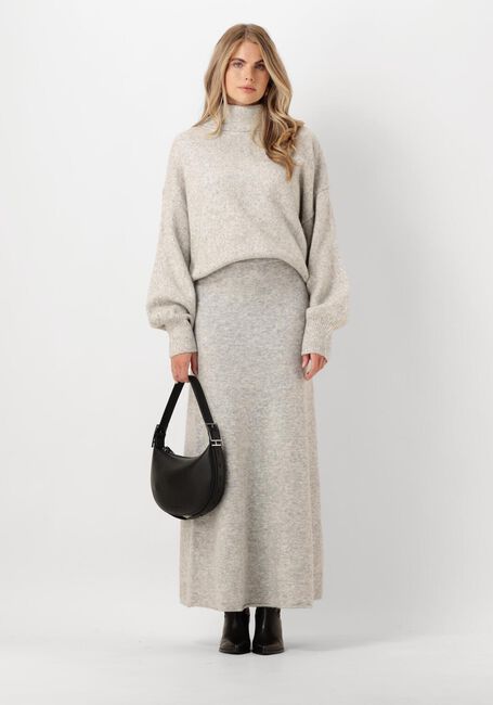 Lichtgrijze AIMEE THE LABEL Maxirok CARLAA - large