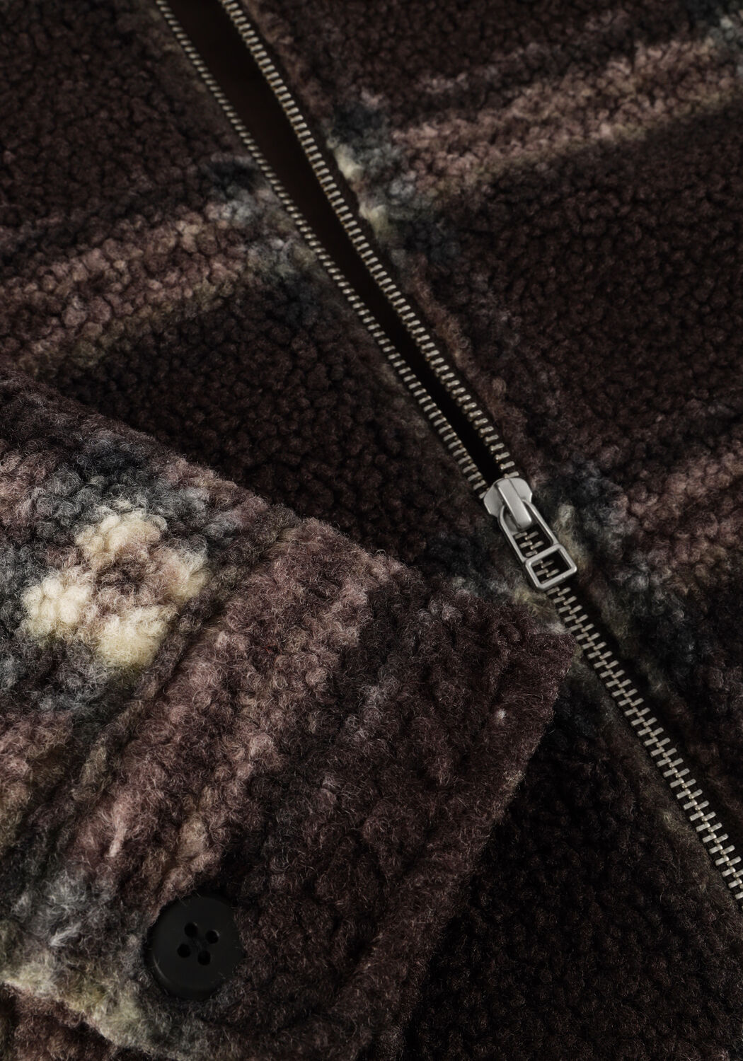 Bruine FOR&Eacute;T Jack CABIN ZIP FLEECE - large