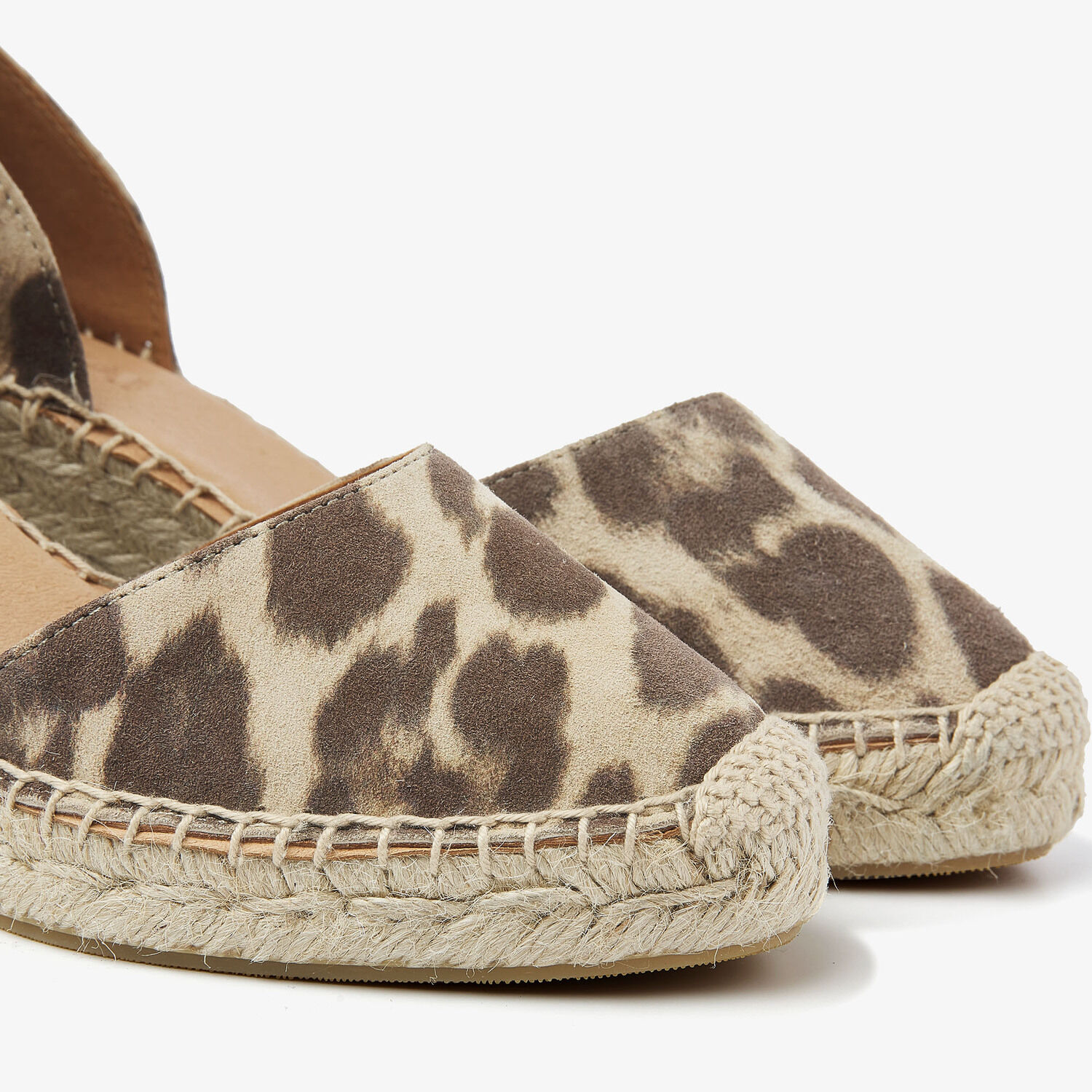 Bruine VIA VAI Sandalen met hak FLORA BRAID - large