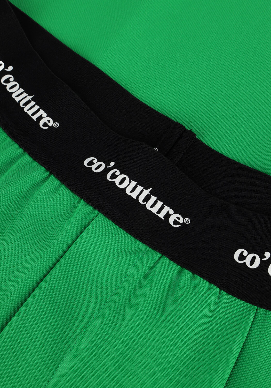 Groene CO'COUTURE Pantalon AMINA LOGO LONG PANT - large