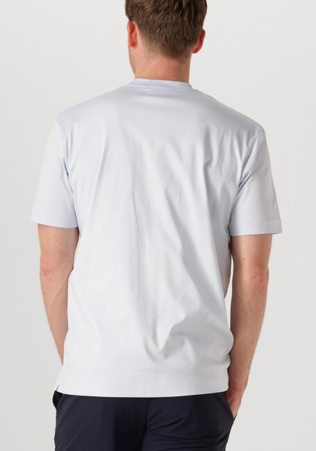 Blauwe VALENZA  1001 INTERLOCK SUPIMA TSHIRT - large