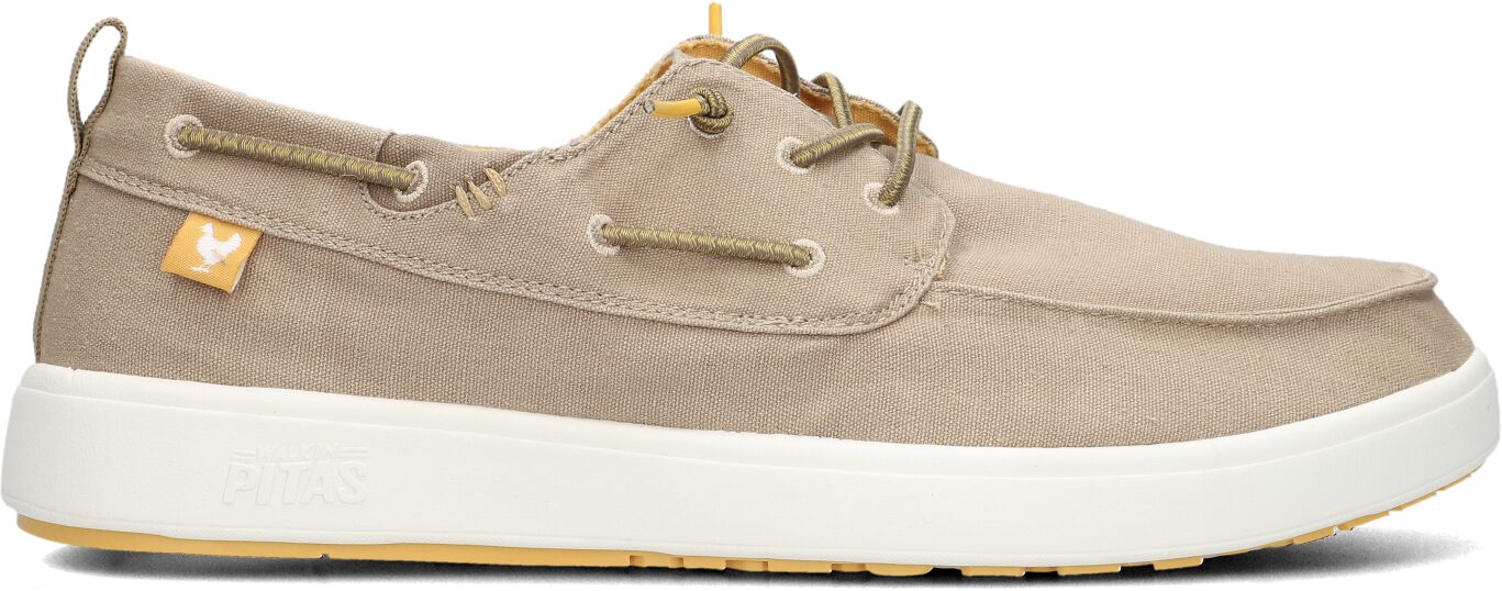 Pitas Instappers
Heren Maui, Maat: 44, Materiaal: Canvas, Kleur: Beige