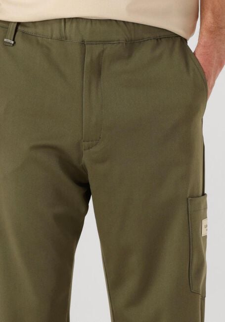 Khaki FLANEUR Cargobroeken ATELIER TAILORED TROUSERS - large
