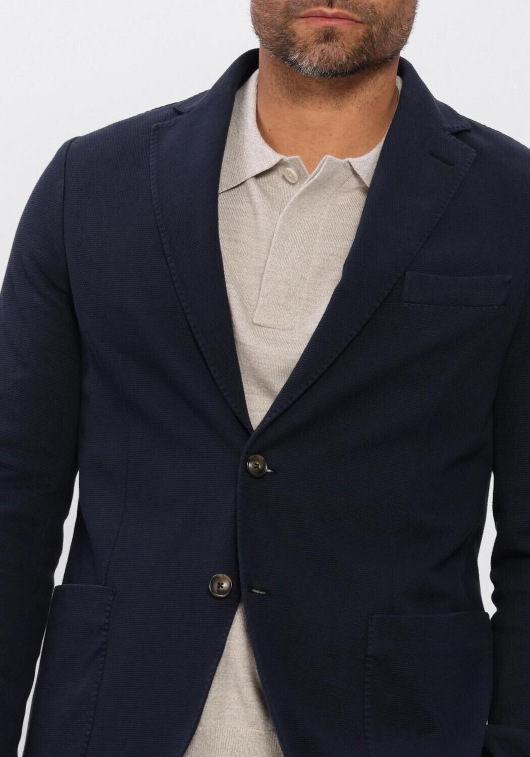 Donkerblauwe CIRCOLO Colberts DYED OXFORD - large