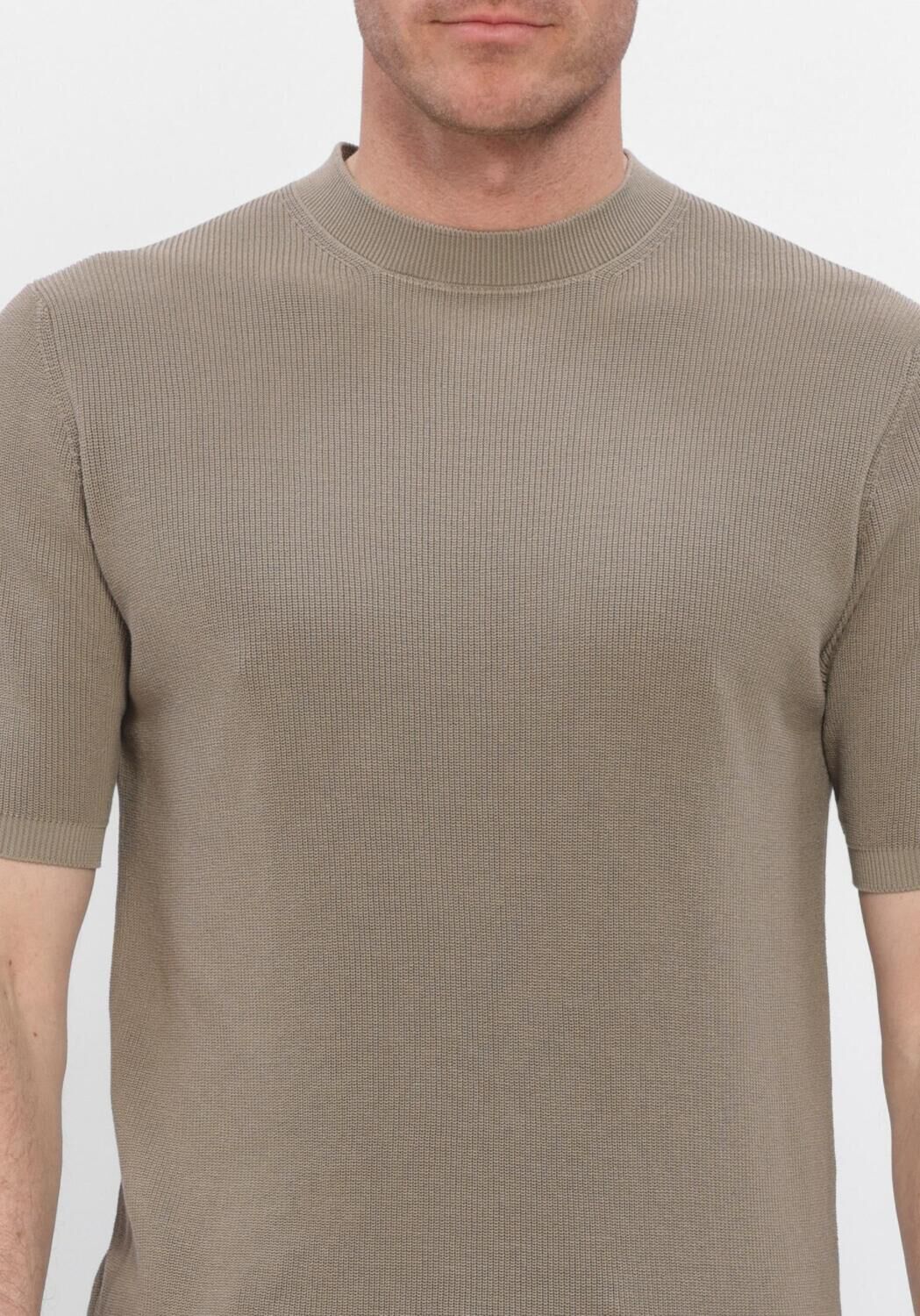 Taupe FILIPPO DE LAURENTIIS T-shirt G. COLLO MC - large