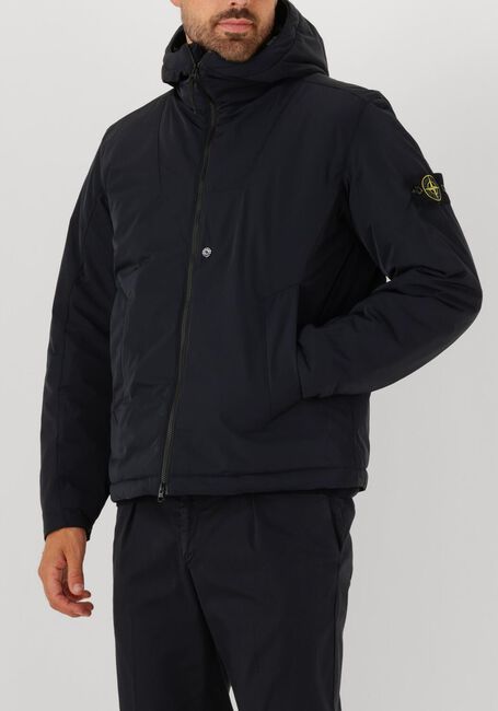 Zwarte STONE ISLAND Gewatteerde jas JACKET - large