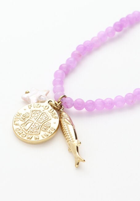 Lila BONNIE STUDIOS Kettingen LILA PENDANT TRIO NECKLACE - large