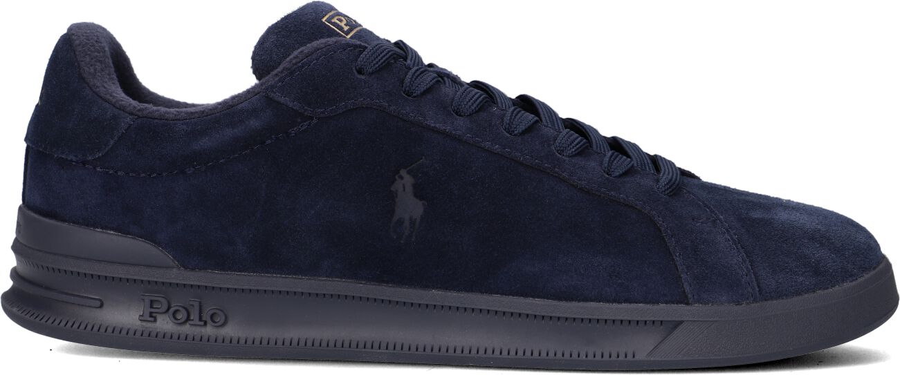 Ralph Lauren Lage Sneakers Heren Heritage Court, Maat: 39, Materiaal: Suède, Kleur: Blauw