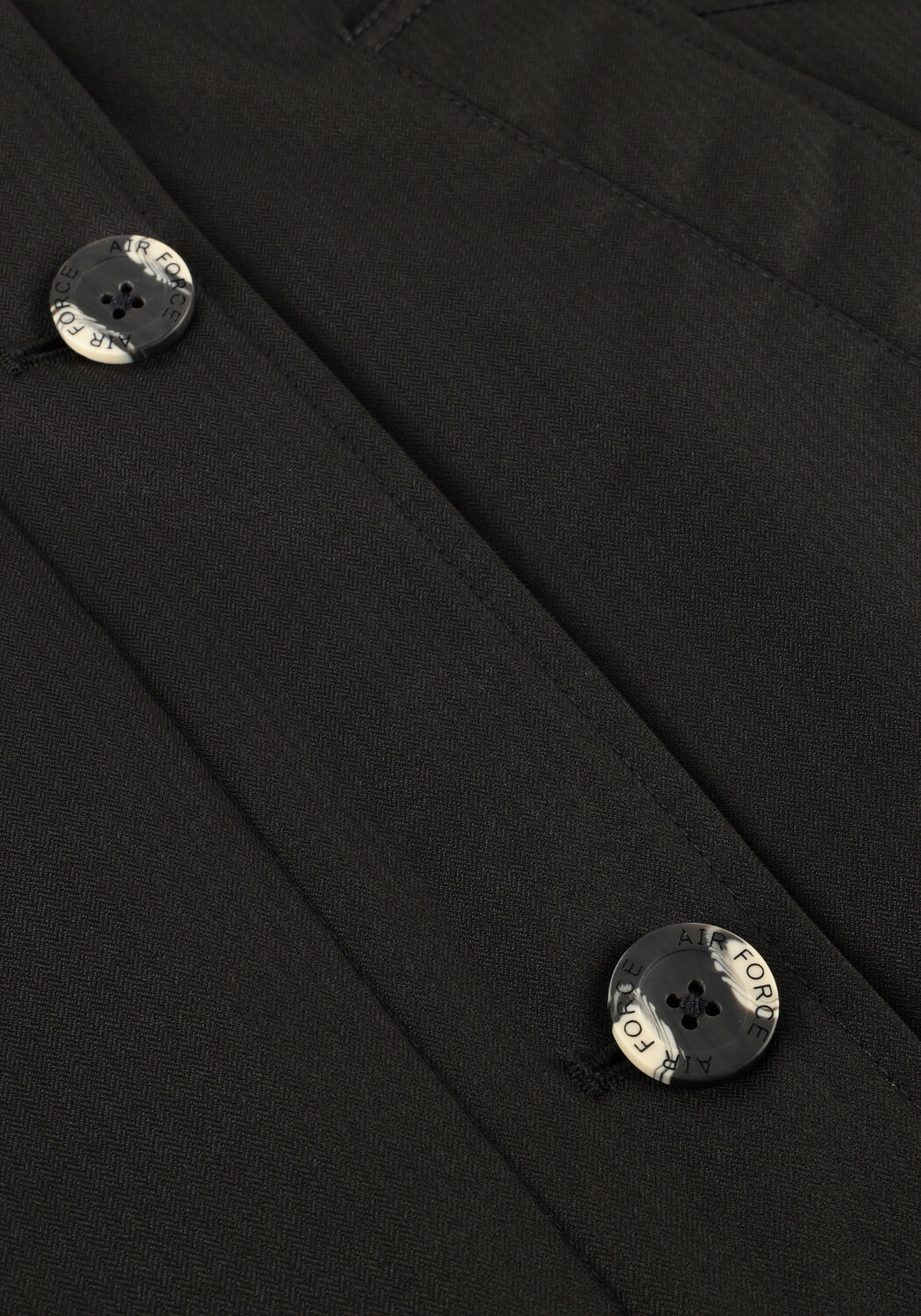 Zwarte AIRFORCE Parka's 4 POCKET PARKA - large