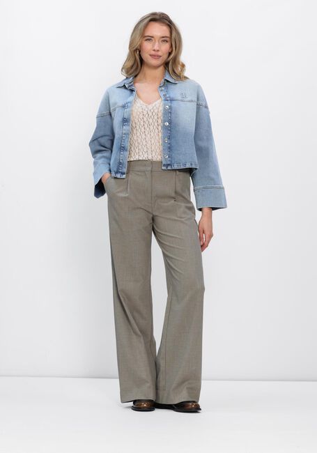 Ecru DANTE6 Top VIEV LACE VOLANT TOP - large