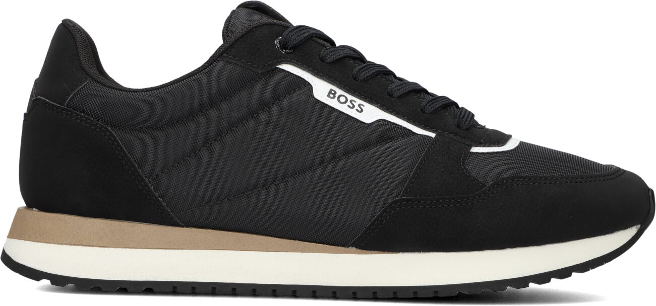 Boss Lage Sneakers Heren Kai Runn, Maat: 39, Materiaal: Mesh, Kleur: Zwart