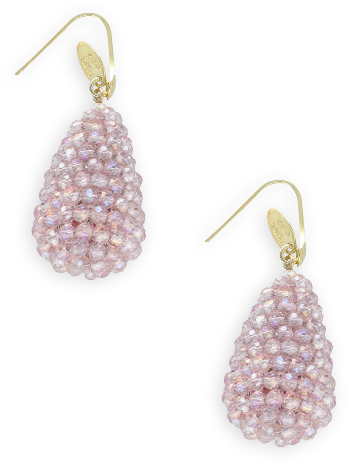 LOTT. gioielli Oorbellen Dames Cone S, Materiaal: Textiel, Kleur: Roze afbeelding 1