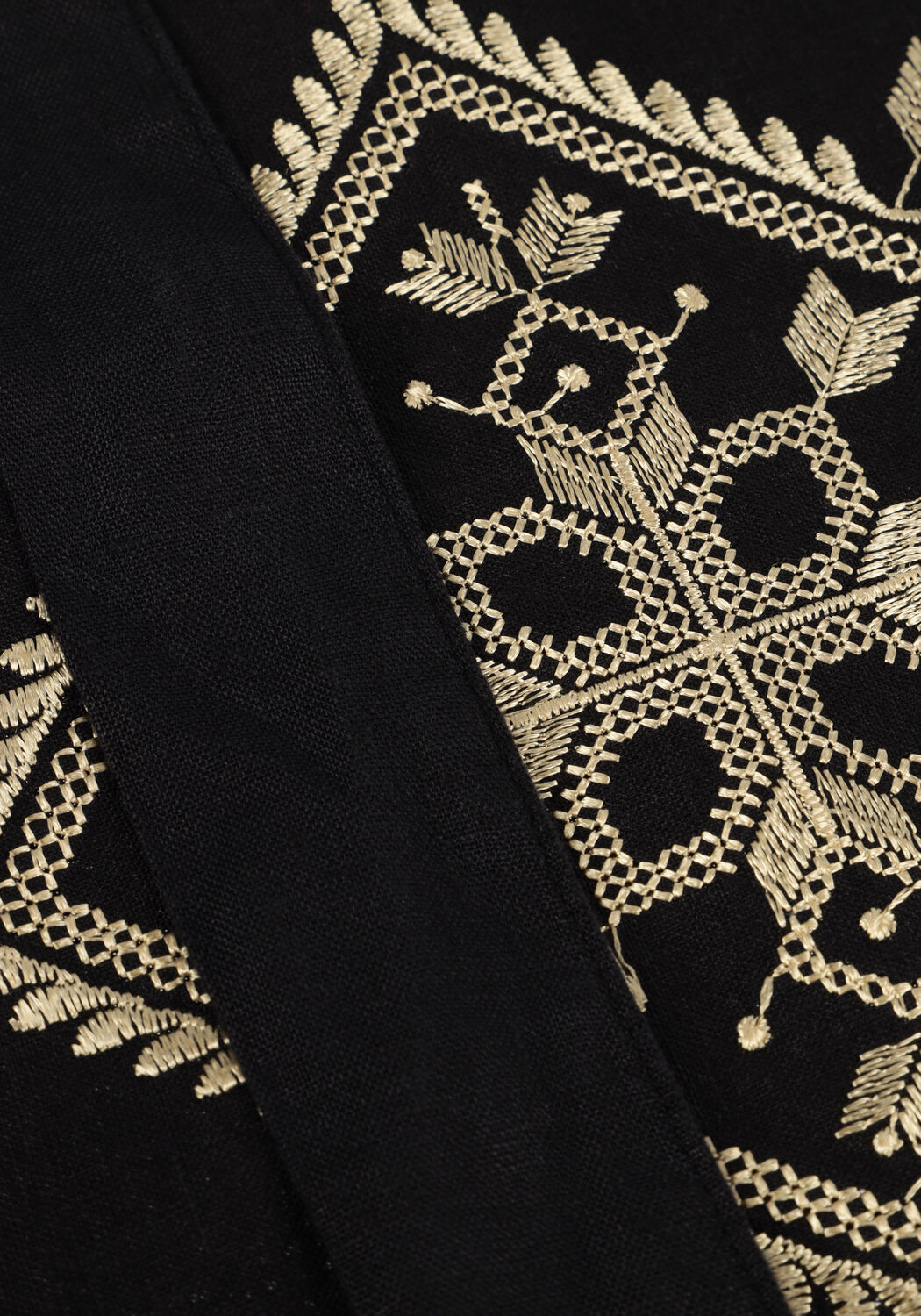 Zwarte GREEK ARCHAIC KORI Maxi jurk 230652 - large