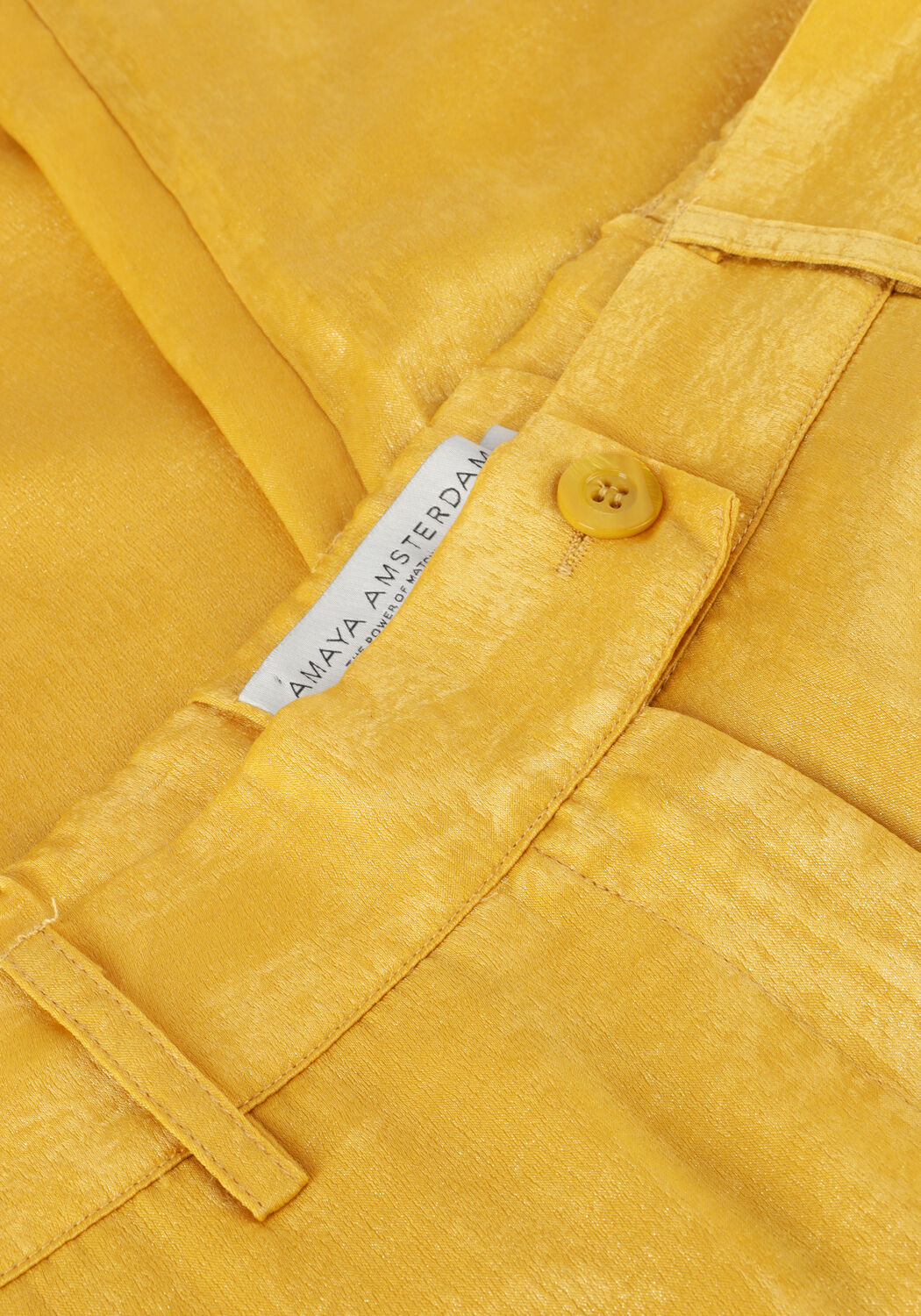 Gele AMAYA AMSTERDAM Pantalon BELLINI PANTS - large