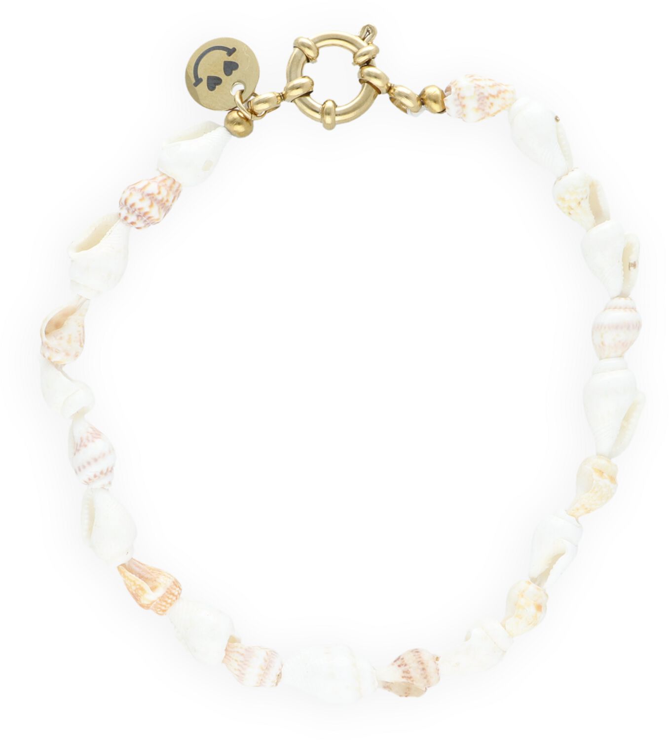 Bonnie Studios Sieraad
Dames Shell Bracelet, Kleur: Wit afbeelding 1