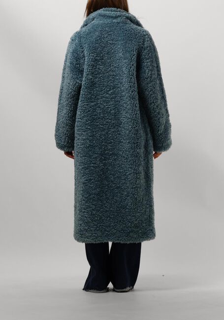 Blauwe BEAUMONT Faux fur jas SASHA - large