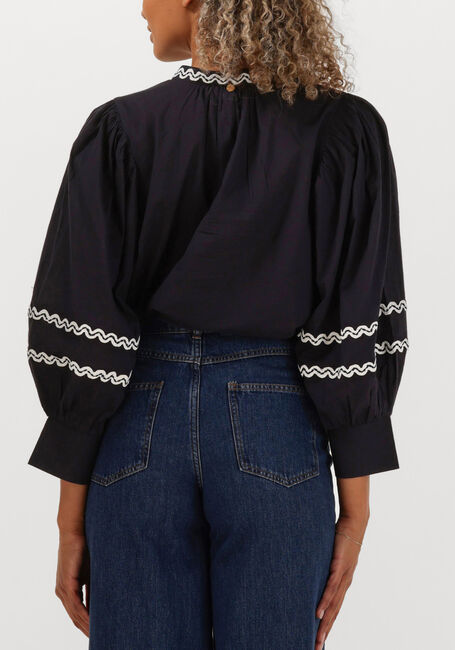 Donkerblauwe ANTIK BATIK Blouses DALI BLOUSE - large