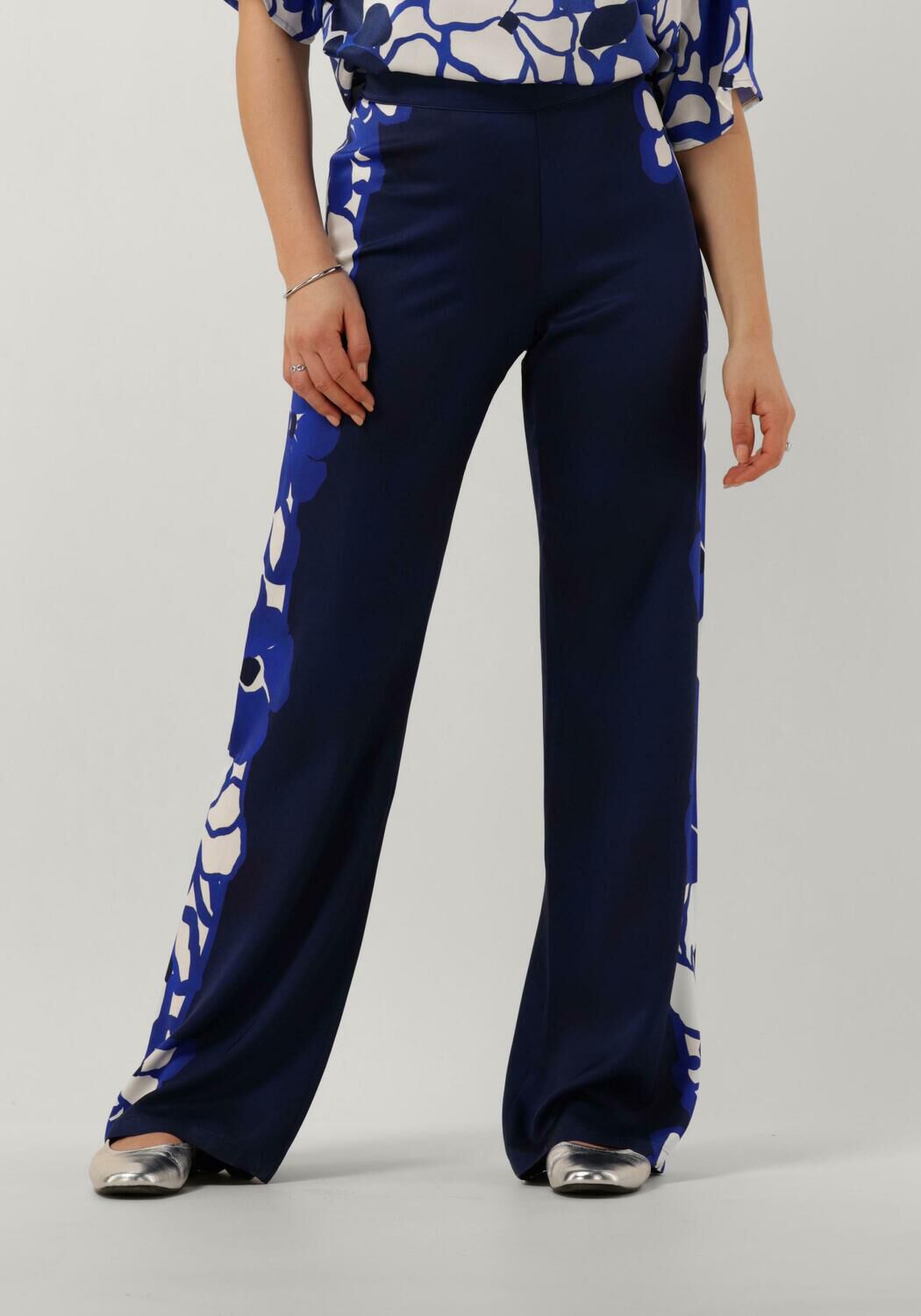 Caroline Biss Pantalon Dames 1552/29, Maat: 38, Kleur: Blauw