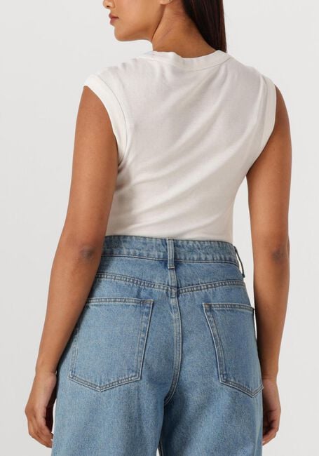 Ecru CLOSED T-shirt CAP SLEEVE T SHIRT - large