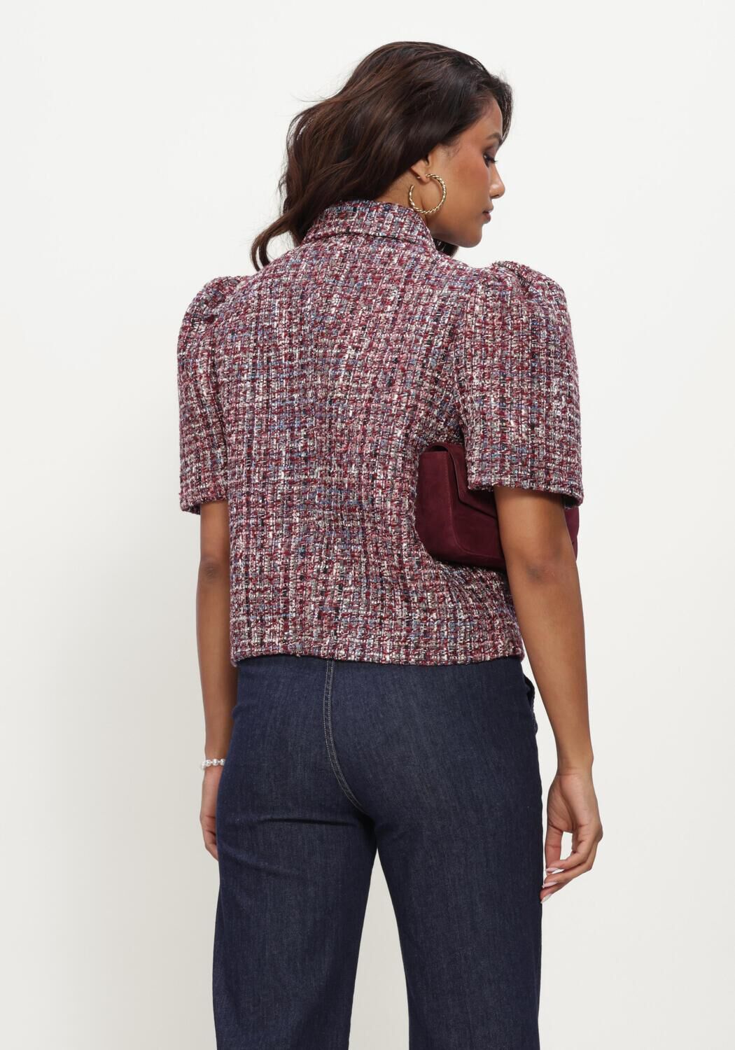 Bordeaux LINA LOCCHI Blazer LL-BELLA MULTI - large