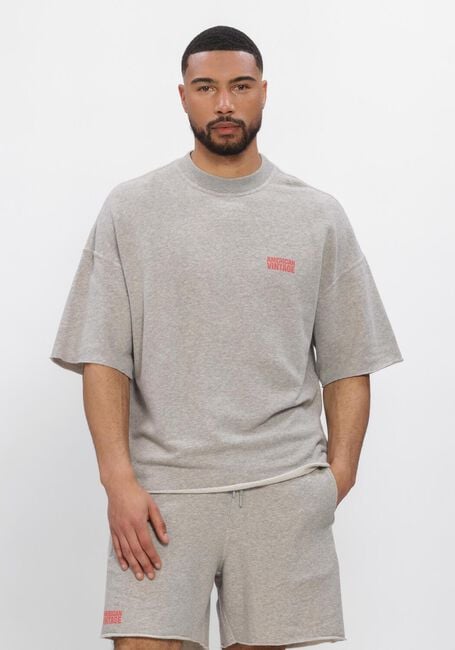 Grijze AMERICAN VINTAGE T-shirt NYZZOW T - large