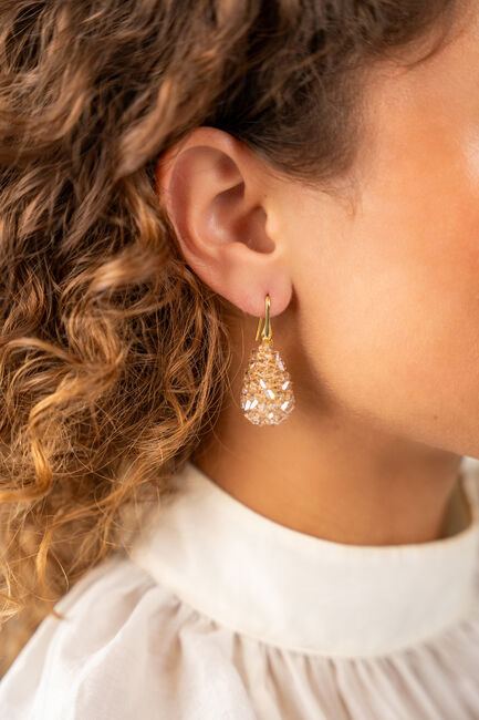 Goudkleurig LOTT. GIOIELLI Oorbellen CE GB CONE XS RAW - large