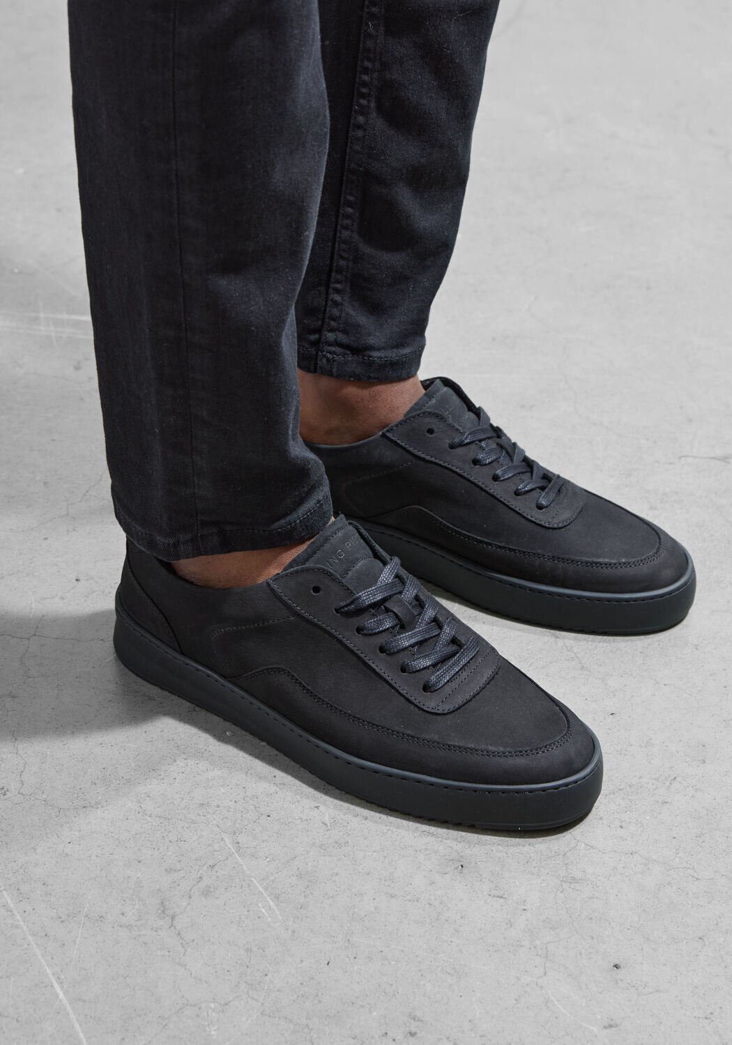 Zwarte FILLING PIECES Lage sneakers MONDO RIP TONAL - large