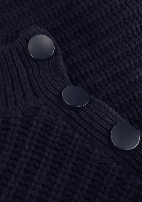 Blauwe DANTE6 Trui ADOUNA BUTTON WOOL SWEATER - large