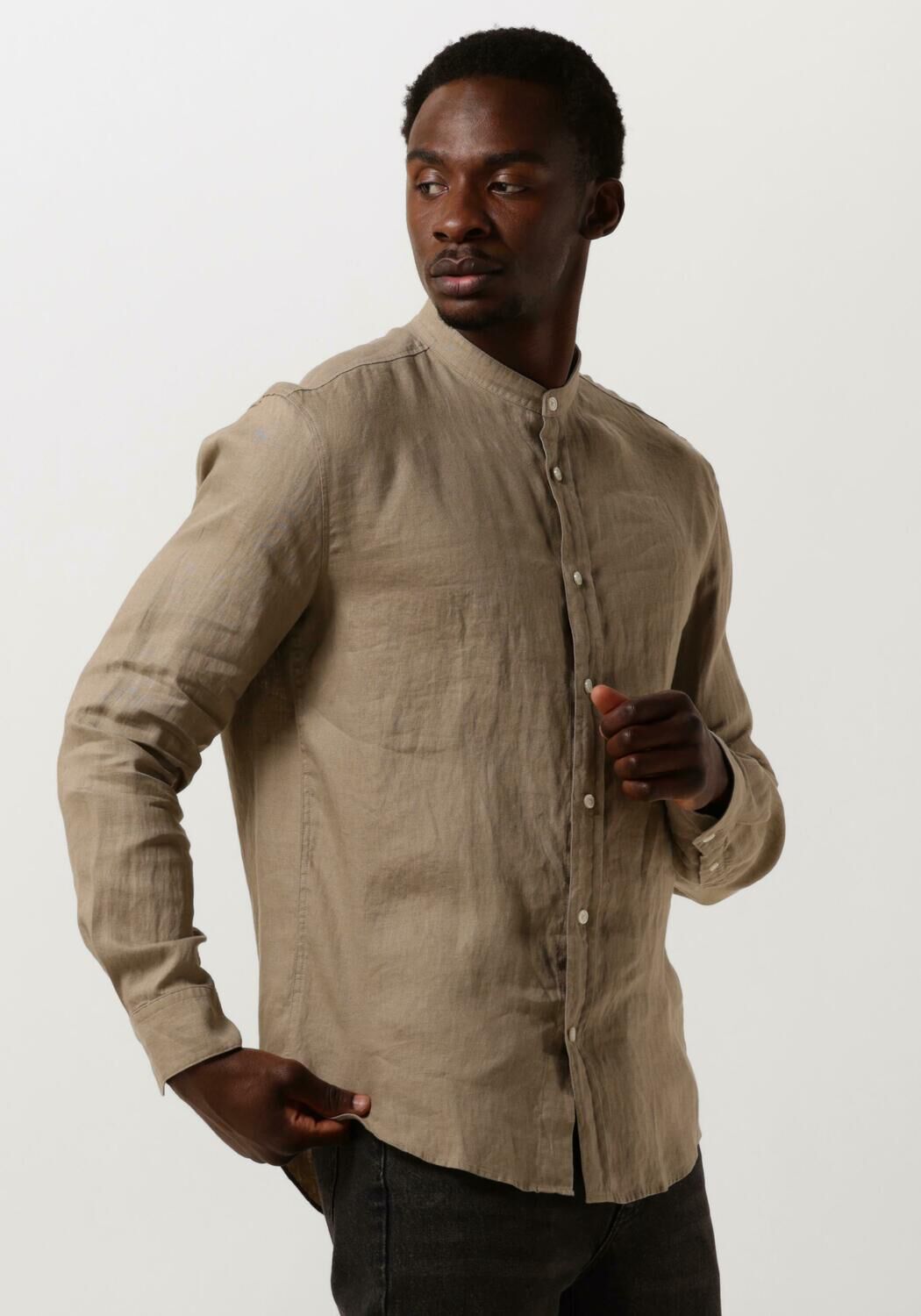 Drykorn Casual Overhemd Heren Tarok, Maat: L, Kleur: Beige