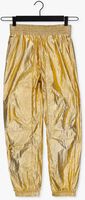 Gouden CO'COUTURE Pantalon TRICE METAL TECH PANT - medium