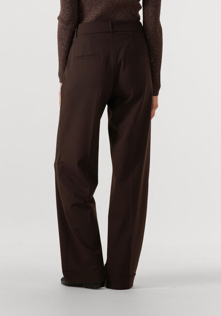 Bruine CAMBIO Wijde broek GRACE - large