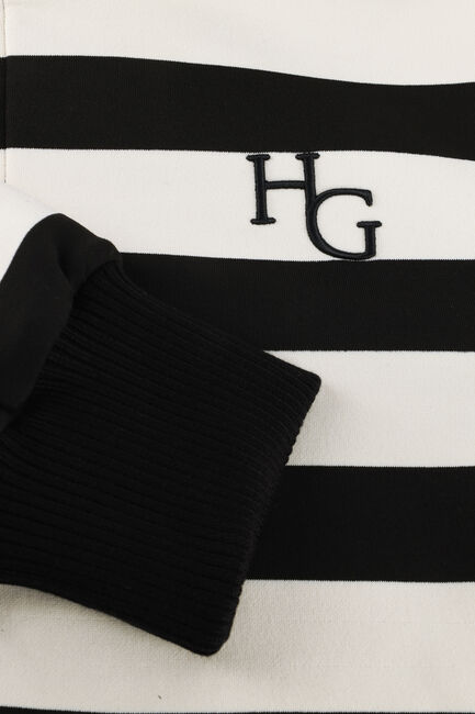 Zwarte HOUSE OF GRAVITY Sweater STRIPE VEST - large